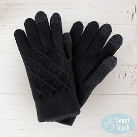Soft Knit Touch Smart Gloves