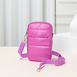 Puffer Rectangle Crossbody Bag