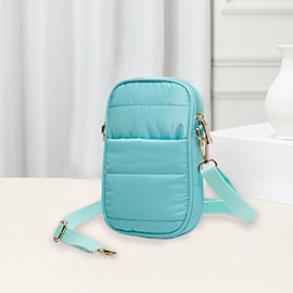 Puffer Rectangle Crossbody Bag