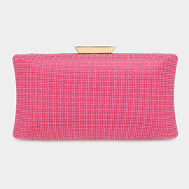 Glittered Rectangle Evening Clutch / Crossbody Bag