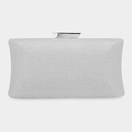 Glittered Rectangle Evening Clutch / Crossbody Bag