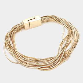 Secret Box _ Metal Chain Multi Layered Magnetic Bracelet