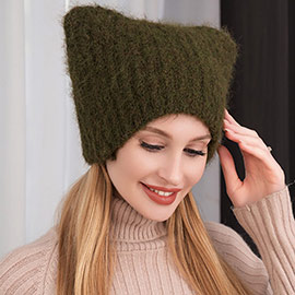 Cat Knit Beanie Hat