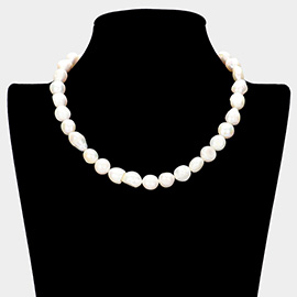 Freshwater Pearl Cluster Necklace