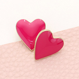 Heart Stud Earrings