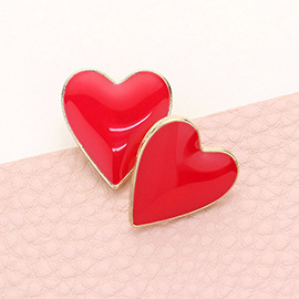 Heart Stud Earrings