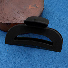 Solid Open Hair Claw Clip