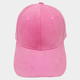 Solid Corduroy Baseball Cap