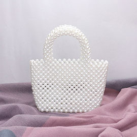 Mini Pearl Tote Bag