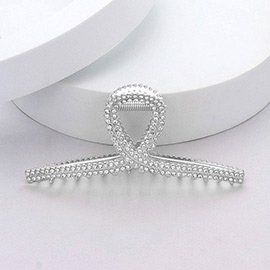 Rhinestone Embellished Hair Claw Clip