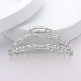 Rhinestone Embellished Hair Claw Clip