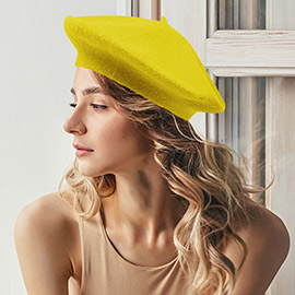 Solid Beret Hat