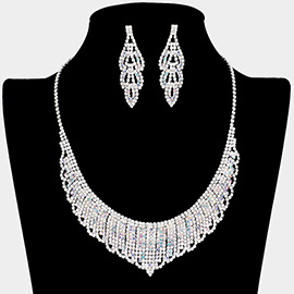 Rhinestone Collar Necklace