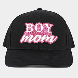 Boy Mom Message Baseball Cap
