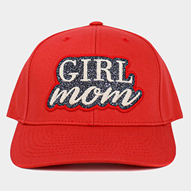 Girl Mom Message Baseball Cap