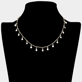 Pearl Charm Necklace
