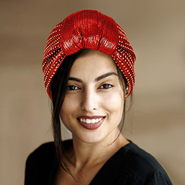 Bling Turban Hat