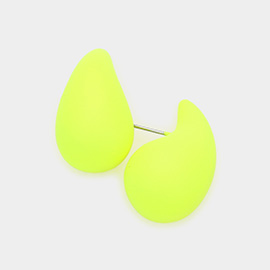 Matte Teardrop Earrings