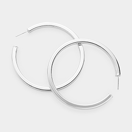 Metal Hoop Earrings