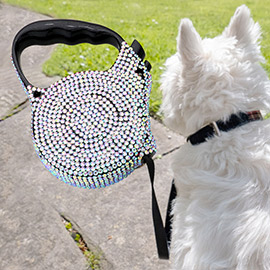 Bling Retractable Dog Leash