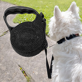 Bling Retractable Dog Leash
