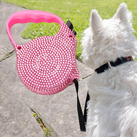 Bling Retractable Dog Leash