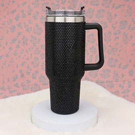 Bling Studded 40oz Stainless Steel Tumbler
