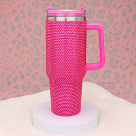 Bling Studded 40oz Stainless Steel Tumbler