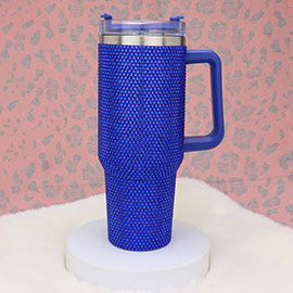Bling Studded 40oz Stainless Steel Tumbler