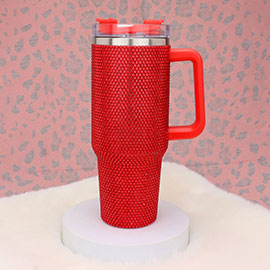 Bling Studded 40oz Stainless Steel Tumbler