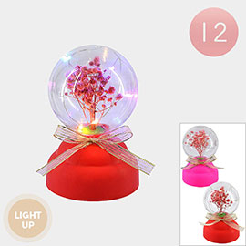 12PCS - Valentines Flower Decorative Light Lamp