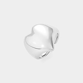 SECRET BOX_Sterling Silver Dipped Hypoallergenic Heart Ring