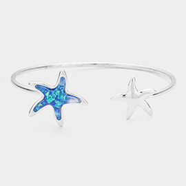 Starfish Tip Cuff Bracelet