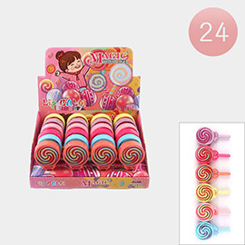 24PCS - Magic Your Life Candy Lip Balm