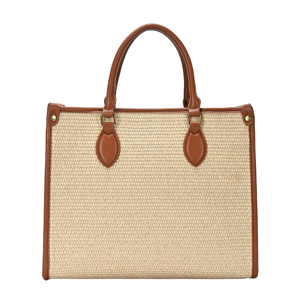 Rachel Zoe Raffia Top Handle Crossbody Bag