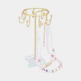 Metal Hook Jewelry Stand