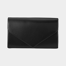 Metallic Envelope Evening Clutch Bag / Crossbody Bag