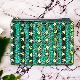 Star Seed Beaded Mini Pouch Bag