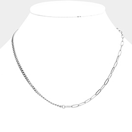 SECRET BOX_Stainless Steel Chain Necklace