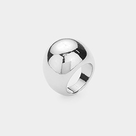 Metal Dome Ring