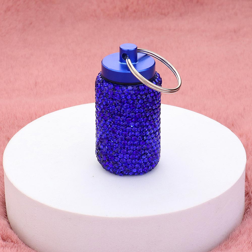 Bling Small Pill Case / Keychain