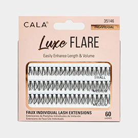 60PCS - Luxe Flare: Faux Individual Lashes
