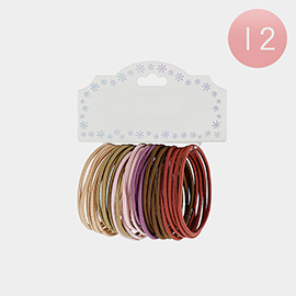 12 SET OF 30 - Fabric Hair Bands