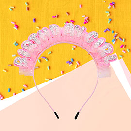 Sparkly BIRTHDAY GIRL Message Headband