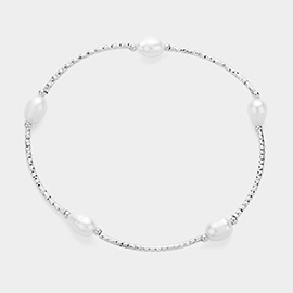 Pearl Pointed Stretch Bracelet