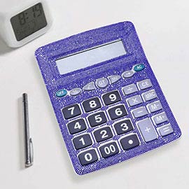 Bling Electronic Calculator