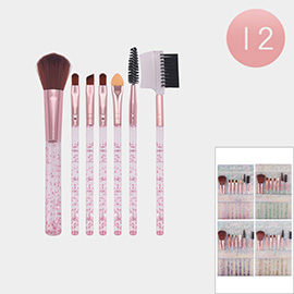 12 SET OF 7 - Makeup Brush Sets