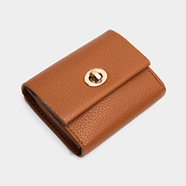 Faux Leather Card Holder Wallet