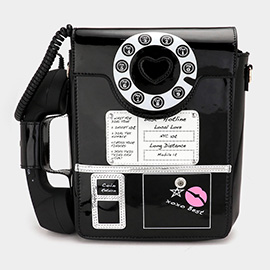 Telephone Shaped Shoulder / Crossbody Bag