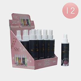 12PCS - Perfumed Hair and Body Mist